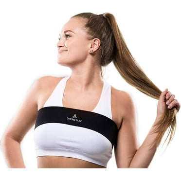 DREAM SLIM No-Bounce High-Impact Breast Support Band Extra Sports Bras for Women Adjustable Straps