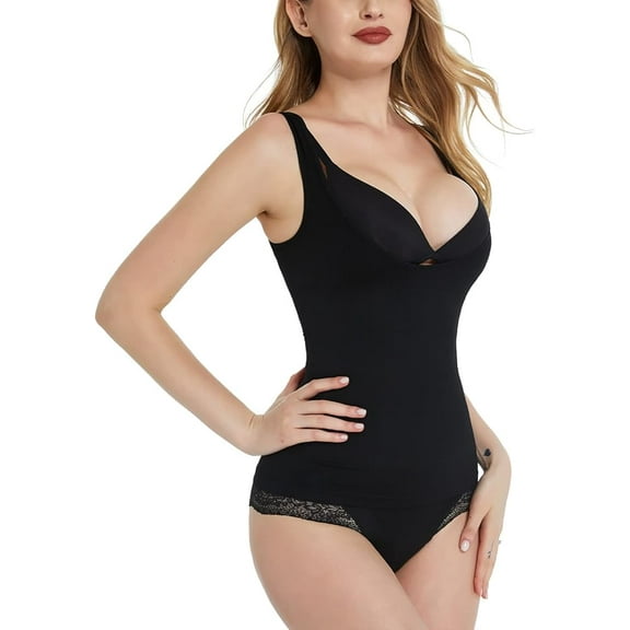 DREAM SLIM Shapewear for Women Tummy Control Seamless Sculpting Compression Tank Cami Body Shaper Camisole Bust Slimmer Top Gift