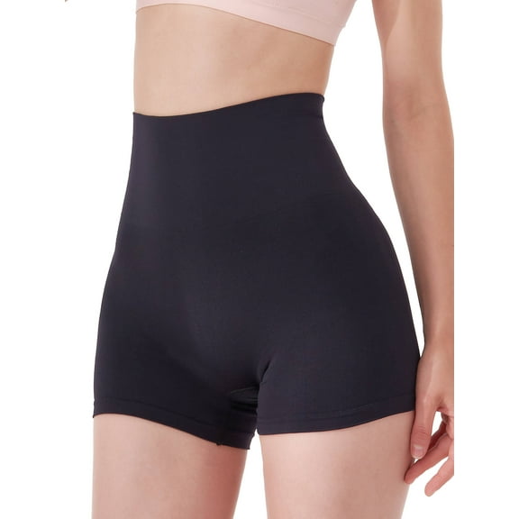 DREAM SLIM Women's High-Waist Seamless Body Shaper Briefs Firm Tummy Control Slimming Shapewear Panties Girdle Shaper Shorts