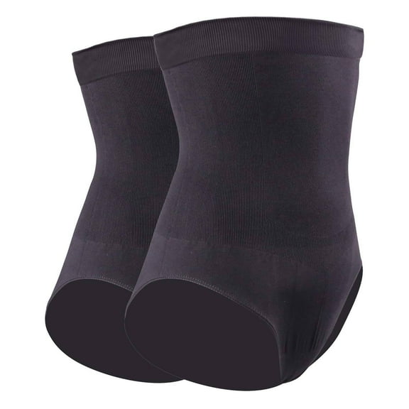 DREAM SLIM Women's High-Waist Seamless Body Shaper Briefs Firm Tummy Control Slimming Shapewear Panties Girdle Underwear 2 Pack