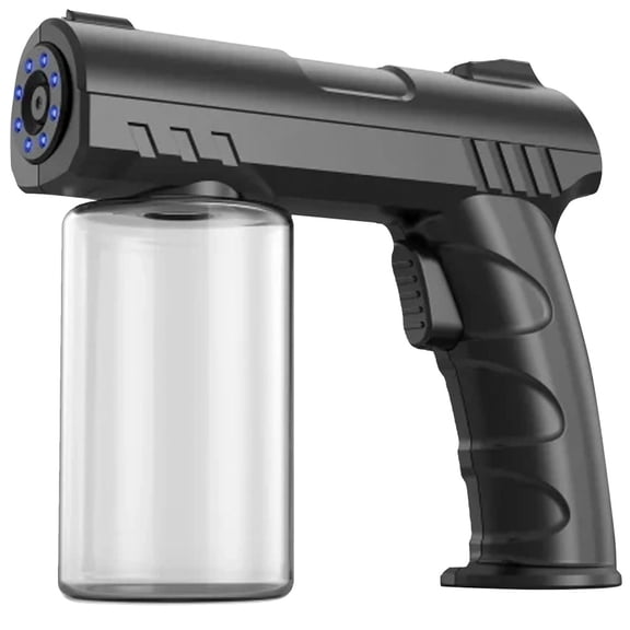 DREAM WORLD NANO MISTER BLUE LIGHT SPRAY GUN BARBER SALON - BLACK