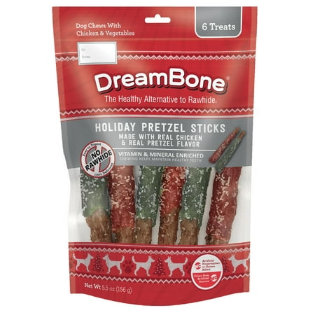 DREAMBONE 6CT HOLIDAY PRETZEL