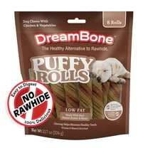 DREAMBONE 8 COUNT BISON PEANUT BUTTER PUFFY ROLLS