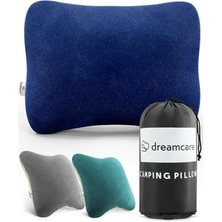 Small Pillow 11X7X2.5 for Sleeping and Traveling Mini Pillow for Navy  Blue