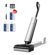 DREAME Aero Pro Cleaning Bundle Crodless Wet&Dry Vacuum Cleaner, 25000Pa Suction with Zero Tangle, Hot Air Mop Drying & High Temperature Self Cleaning, 60min Runtime, 3.8in Slim Design,1 more Filter