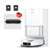 DREAME L40 Ultra Gen 2 Robot Vacuum and Mop, 25000Pa Suction, Pet Hair Anti-Tangle,Mop Extend, 100 Days Auto-Empty, Self Mop Cleaning & Drying ,Smart Obstacle Avoidance, Voice & App Control,White