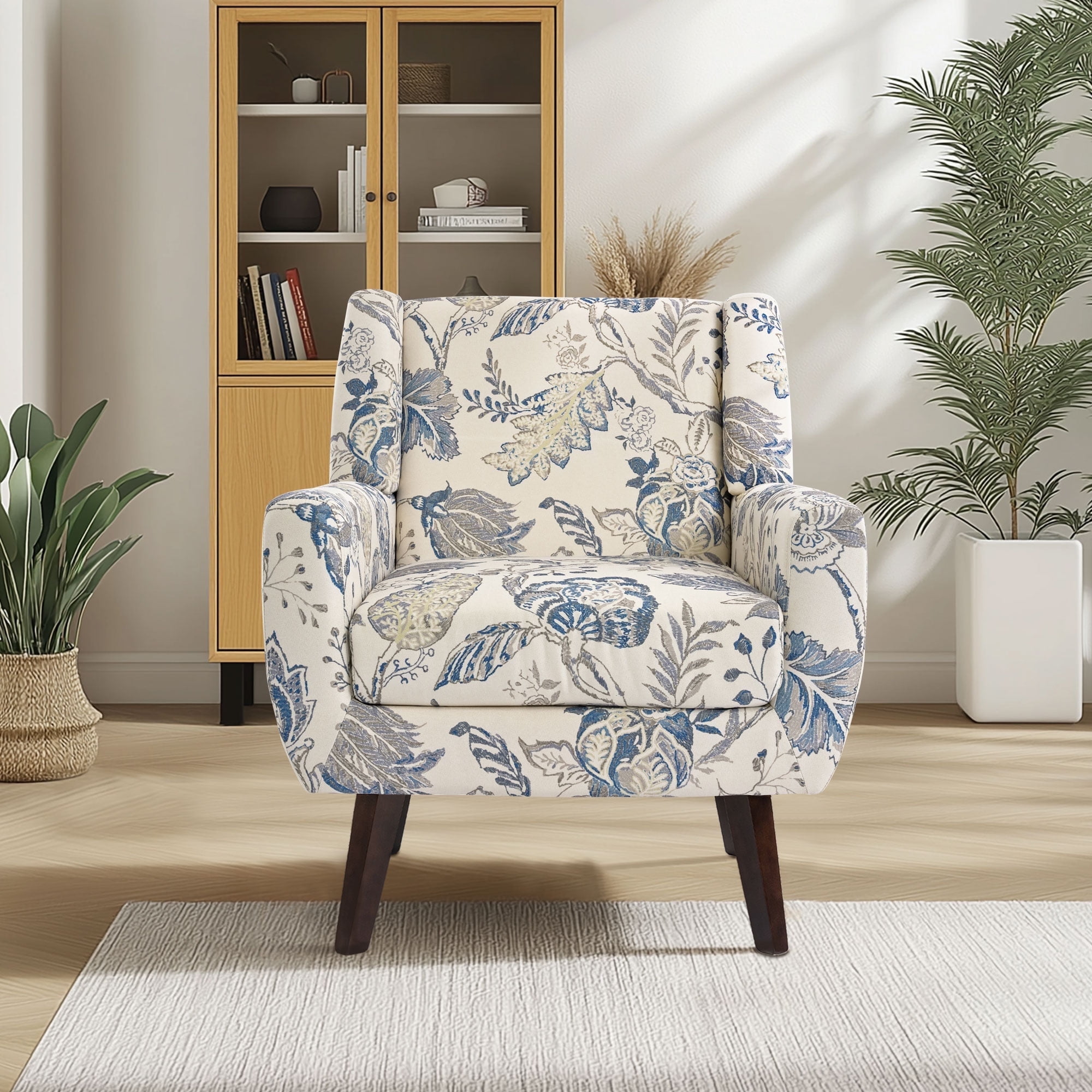 DREAMSIDEA Accent Chair Modern Upholstered Armchair for Living Room ...