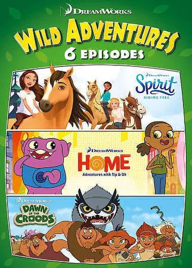 DREAMWORKS 6 WILD ADVENTURES NEW DVD Catalog