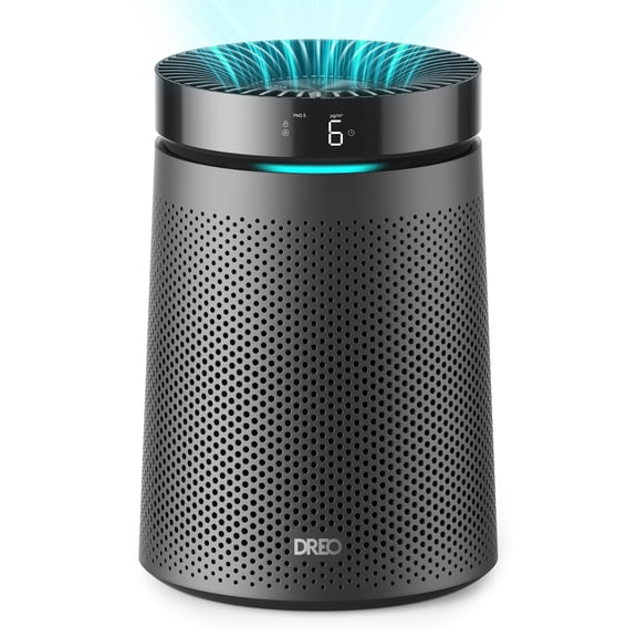 DREO HEPA Air Purifier for Rooms up to 1500 Sq.Ft, Allergy and Asthma Relief with PM2.5 Display, Ultra-Quiet Sleep Mode