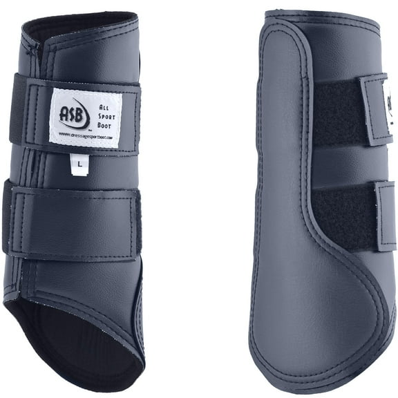 DRESSAGE SPORT BOOTS All Sport Horse Boot, Color: Navy, Size: XL (DRSB-ASBXLNV)