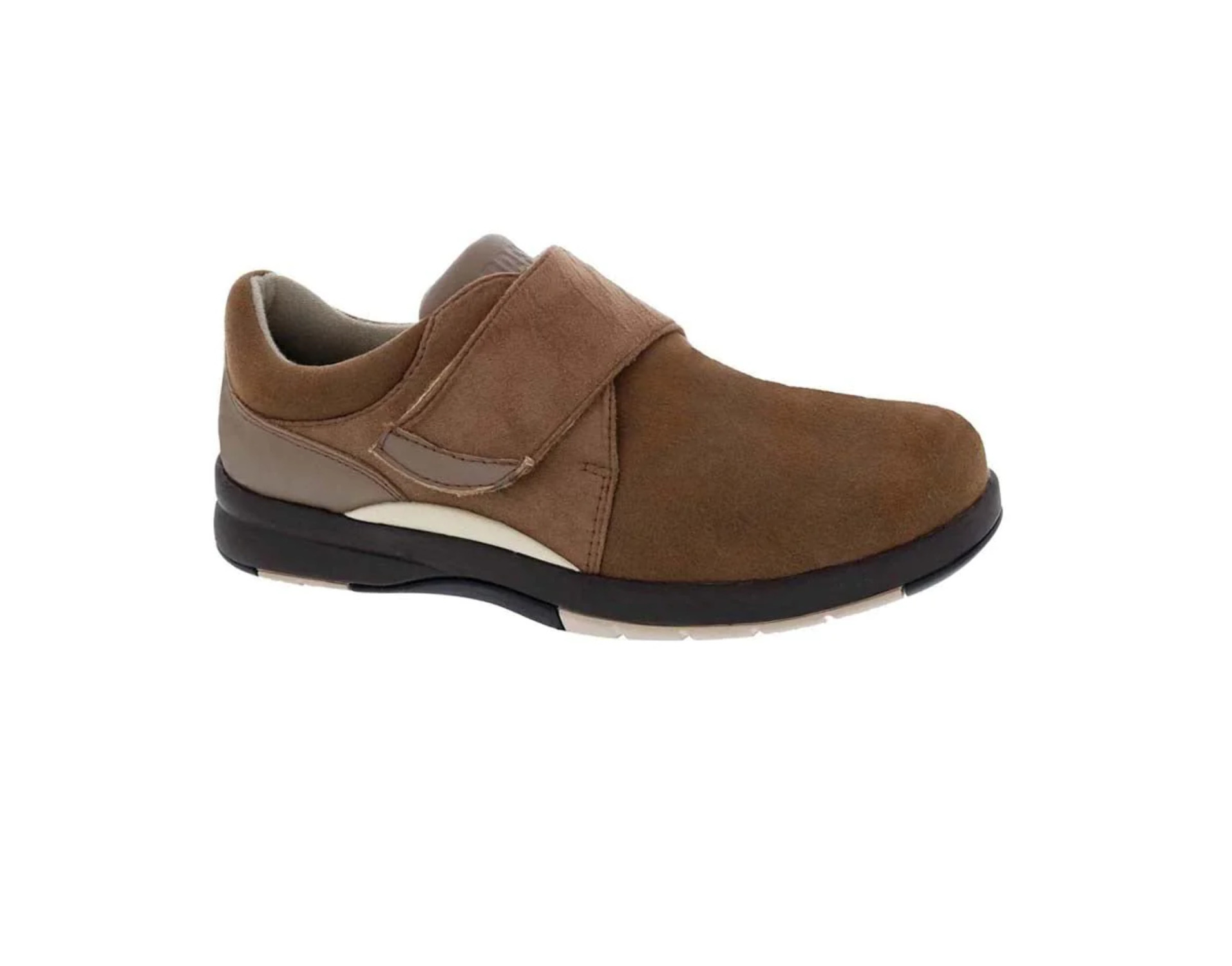 DREW MOONWALK WOMEN CASUAL SHOE IN BROWN STRETCH LEATHER - image 1 of 5