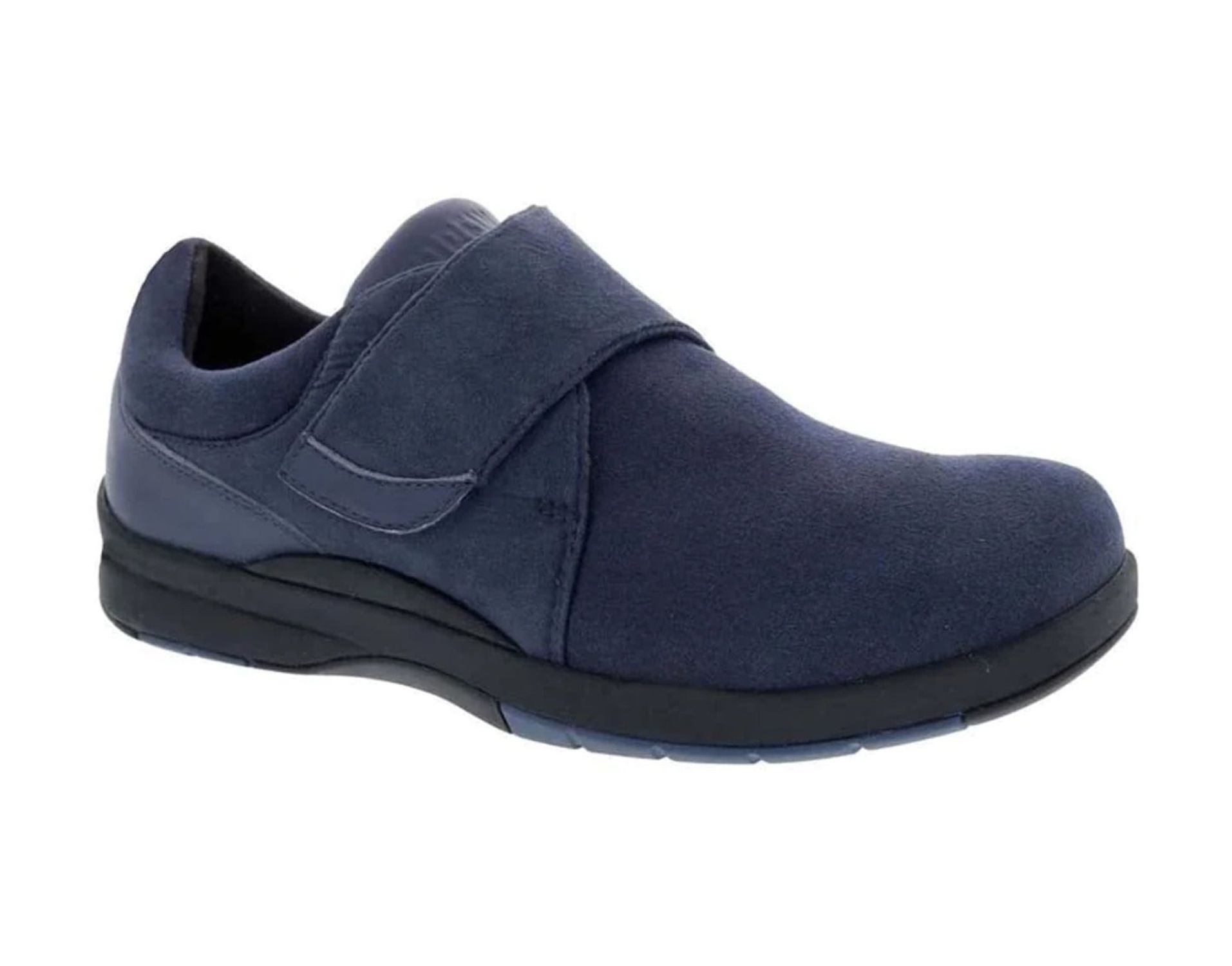 DREW MOONWALK WOMEN CASUAL SHOE IN NAVY STRETCH LEATHER - image 1 of 4