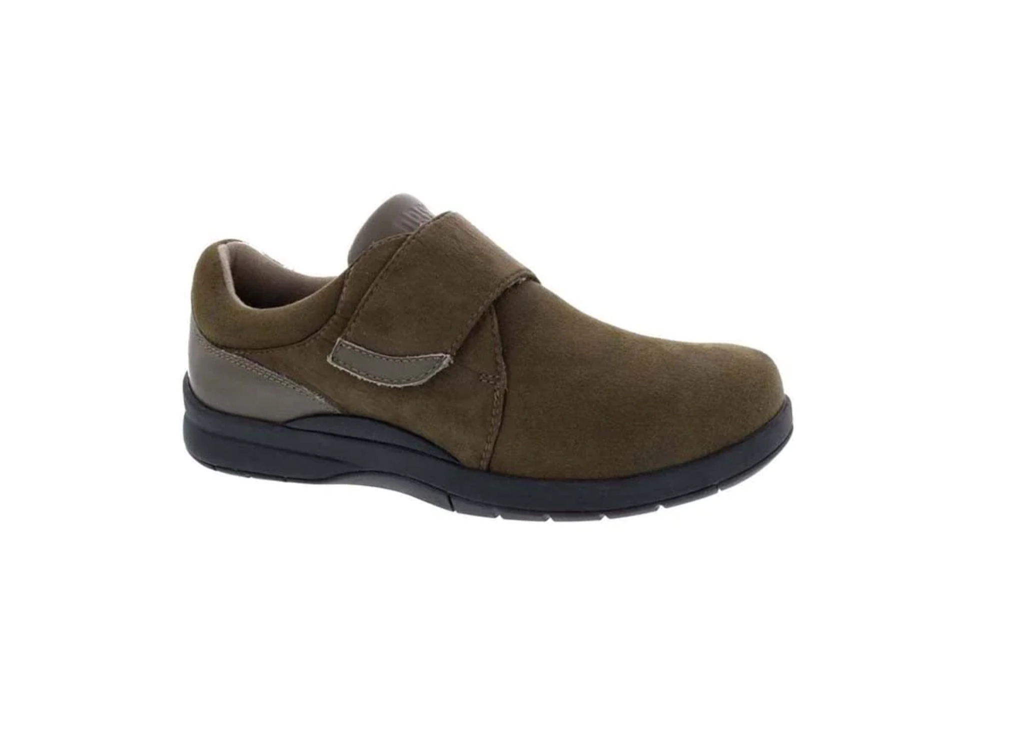DREW MOONWALK WOMEN CASUAL SHOE IN OLIVE STRETCH LEATHER - image 1 of 4