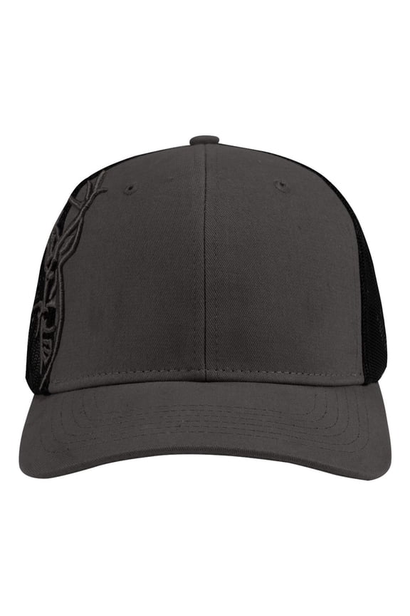 3321 3D Buck Pro Cap-Charcoal Mesh
