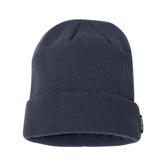 DRI DUCK Basecamp Performance Cuffed Beanie, 100% Acrylic Casual Knit Hat (Deep Blue, One Size)