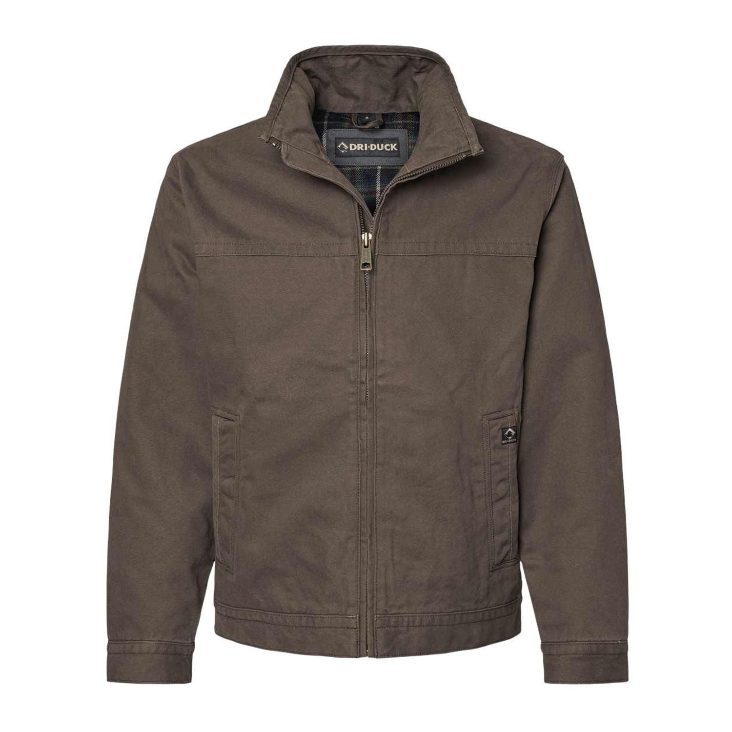 DRI Duck Horizon Jacket – Men's Quilted Canvas Jacket, Nylon Lining, Insulated Pockets, Sizes S-3XL
