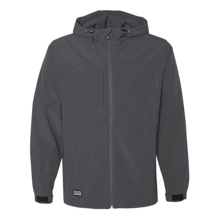 DRI DUCK - Apex Soft Shell Hooded Jacket - 5310 - Charcoal - Size: XL