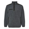 thumbnail image 1 of DRI DUCK 7353 Ranger Melange Fleece Pullover-Charcoal-4XL, 1 of 7