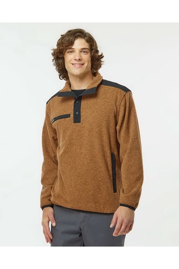 Mens Ranger Melange Fleece Pullover