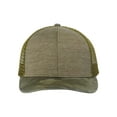thumbnail image 1 of DRI DUCK Pique Trucker Cap 3358 - Olive/ Camo Size ADJUSTABLE, 1 of 2