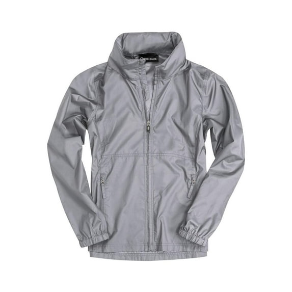 DRI DUCK - Women's Riley Packable Jacket - 9403 - Grey - Size: L
