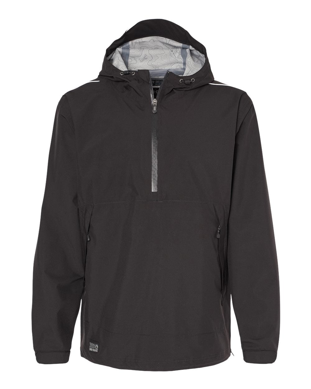 DRI Duck B04167509 Challenger Anorak Jacket, Black - 4XL