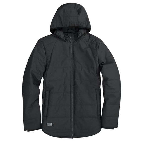 DRI Duck B04767133 Womens Quantum Puffer Jacket, Graphite - Small