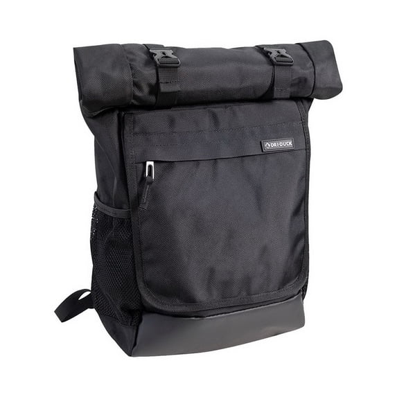 DRI Duck B12695500 Roll Top Backpack, Black - One Size
