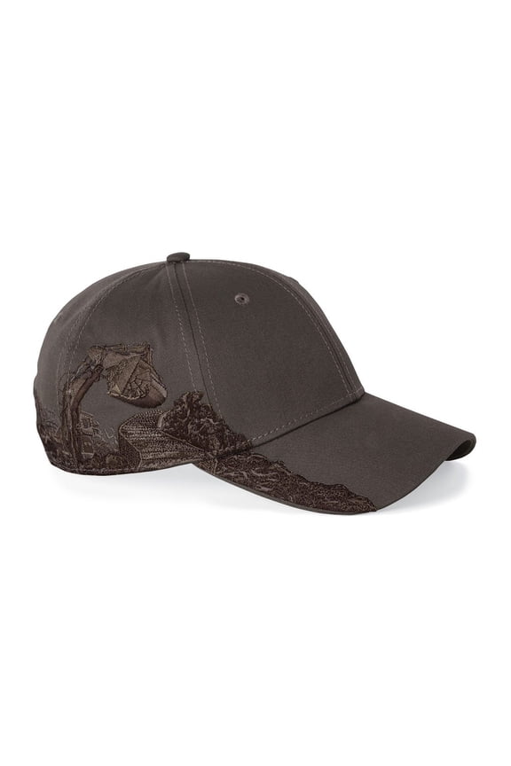 Excavating Baseball Cap - Dark Brown