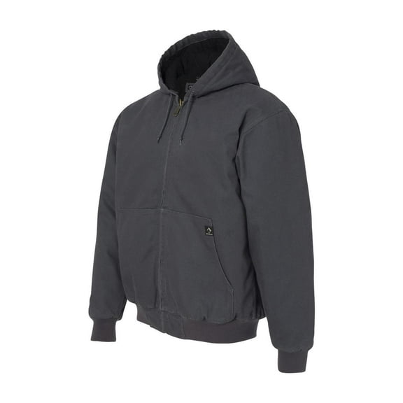 Dri-Duck Men's Dri Duck Cheyenne Hooded Work Jacket Charcoal Grey X-  US