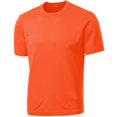 thumbnail image 1 of DRI-EQUIP(tm) Men's Short Sleeve Moisture Wicking T-Shirt-NeonOrange-3XL, 1 of 1