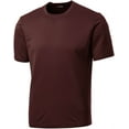 thumbnail image 1 of DRIEQUIP Men's Short Sleeve Moisture Wicking Athletic T-Shirt-Maroon-3XL, 1 of 1