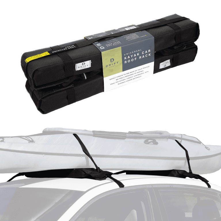 D DRIFT ALL THINGS WATER 24 Universal Kayak Roof Carrier Rack