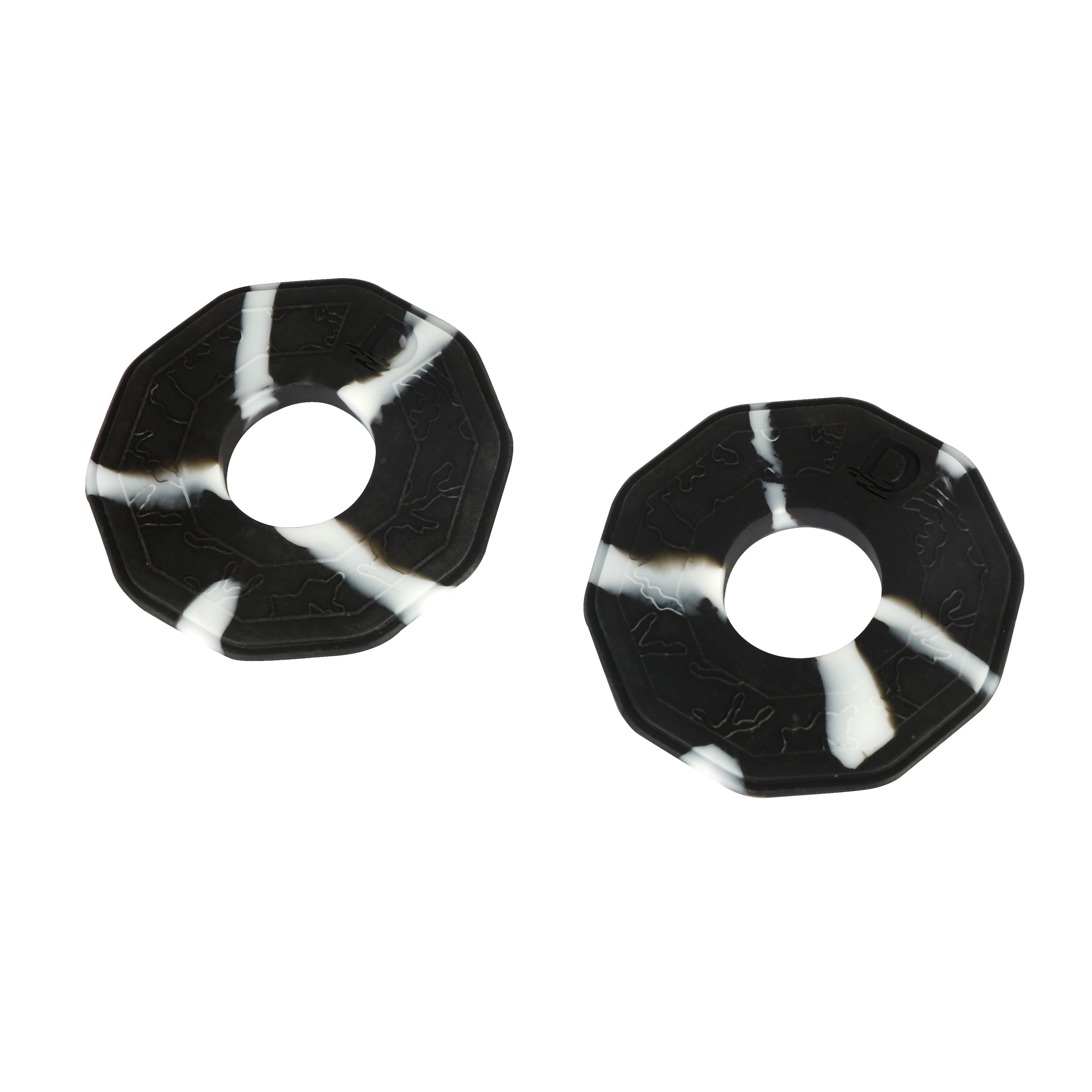 D DRIFT ALL THINGS WATER Kayak Silicone Drip Rings, 2-pack, Glow-in-the-Dark