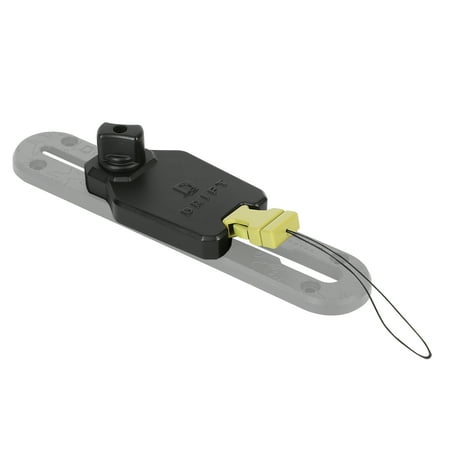 D DRIFT ALL THINGS WATER Kayak Track Fishing Tool Mount Retractor, Single, Model KA6612