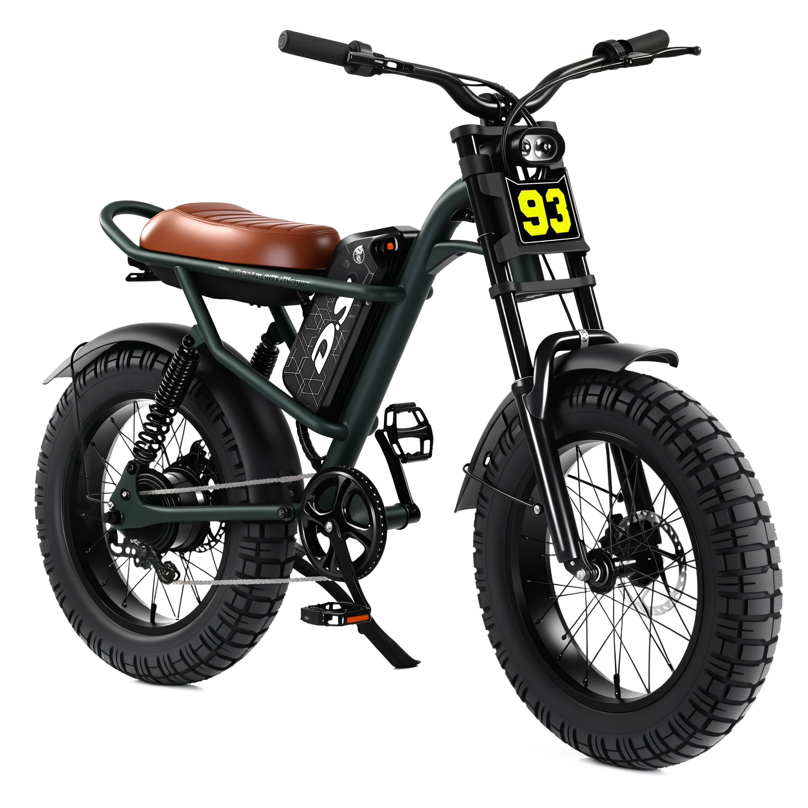 DRIFT.SLIDE D93 Pro Electric Bike for Adults, 1500W Peak Ebike, 20