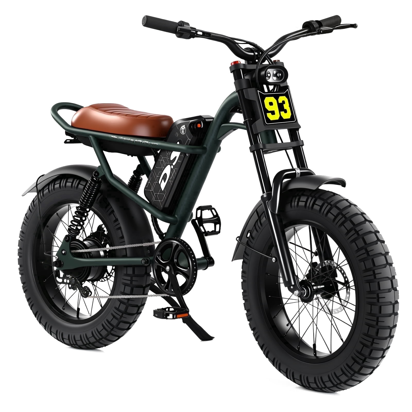 DRIFT.SLIDE D93 Pro Electric Bike for Adults, 1500W Peak Ebike, 20