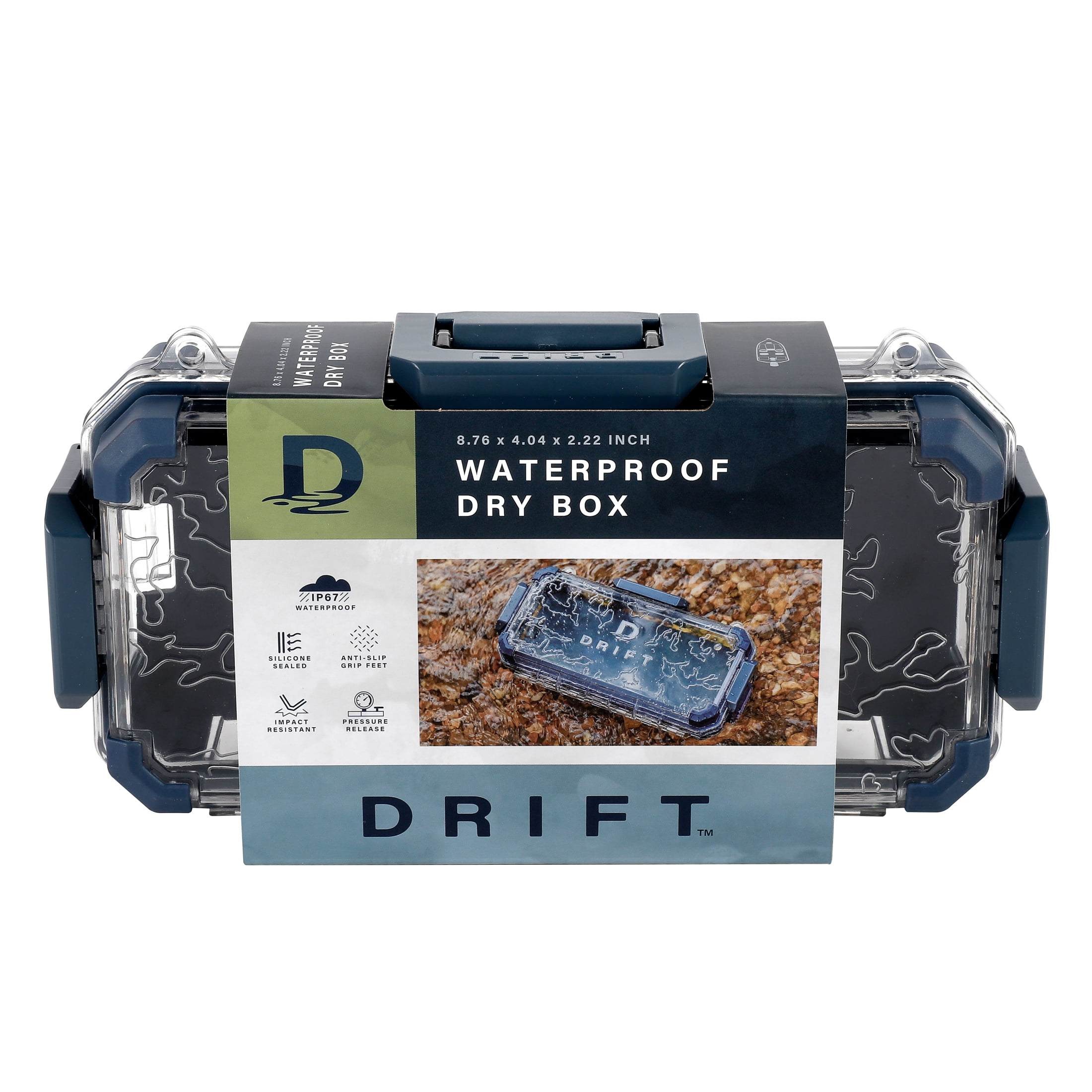 DRIFT Waterproof Marine Dry Box, 10 x 5 