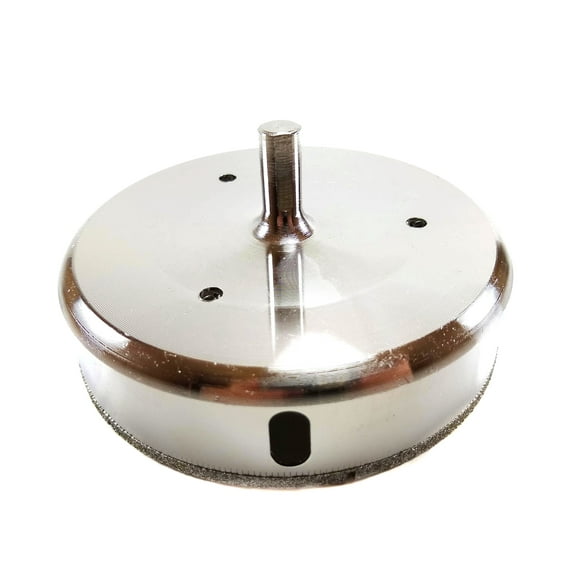 DRILAX 4 1/2 Inch Diamond Hole Saw Diamond Tipped Porcelain Tile Ceramic Glass Standard Shank Easy to Use