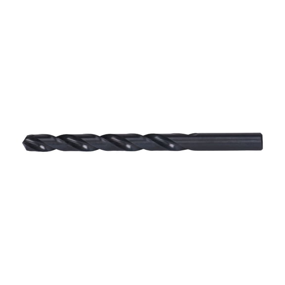 Century Drill & Tool, 24125, 25/64",Jobber Drill Bit,Pro-Grade, Made in The USA, Black Oxide Drill Bits