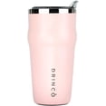 thumbnail image 1 of DRINCO-20oz Stainless Steel Tumbler Vacuum Insulated Tumbler Pint Glass Beer Mug with Built-in Bottle Opener THOR, 20oz Pale Pink, 1 of 5