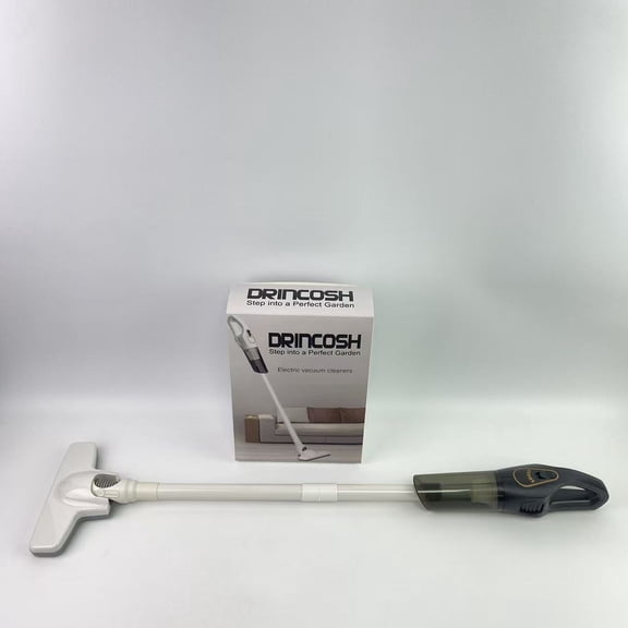 DRINCOSH Step into a Perfect Garden Electric vacuum cleaners,Lightweight Cordless Stick Vacuum - 40 Mins Runtime Detachable Battery, One-Click Dust Empty, Wall Mount for Home & Car Cleaning