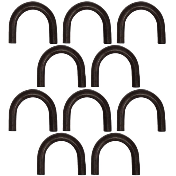 Qty 10: 1/2" Weld-On Loop Style D-Ring Fits Universal Products Replaces DRING