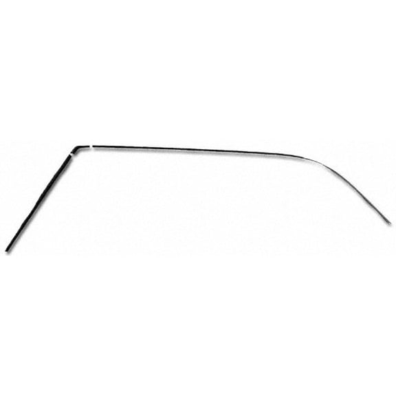 DRIP RAIL MOLDING SET; COUPE MODELS; MADE OF STAINLESS STEEL