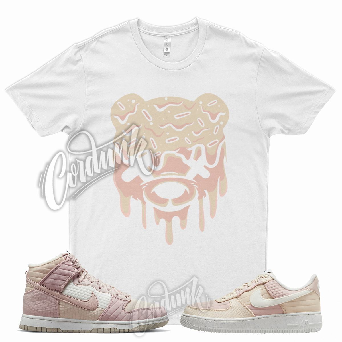 DRIPPY T Shirt for N WMNS Air Force 1 Low Toasty Pink Dunk High Arctic
