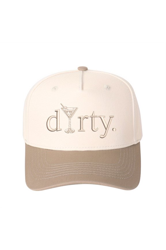 DRITY Embroidered Color Block Baseball Cap | Urban Street Style Hat, Adjustable Unisex Sun Hat for Casual Wear