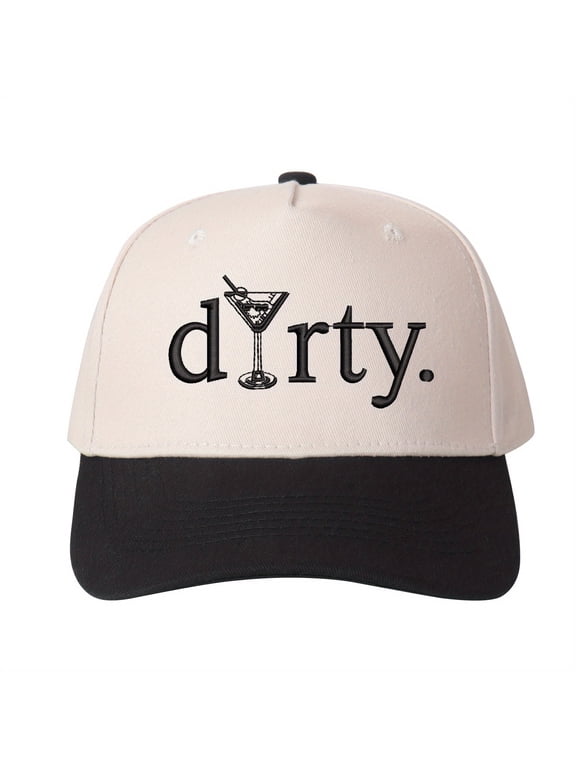 DRITY Embroidered Color Block Baseball Cap | Urban Street Style Hat, Adjustable Unisex Sun Hat for Casual Wear