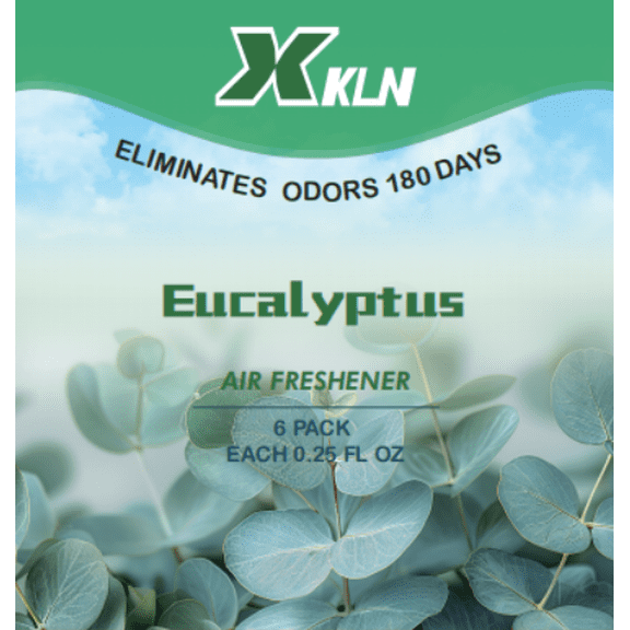 DRIVEJOY Car Air Freshener Vent Clips 8 Pack, 6 Ocean, 2 New Car Scent, Long Lasting Air Freshener 4ml Each