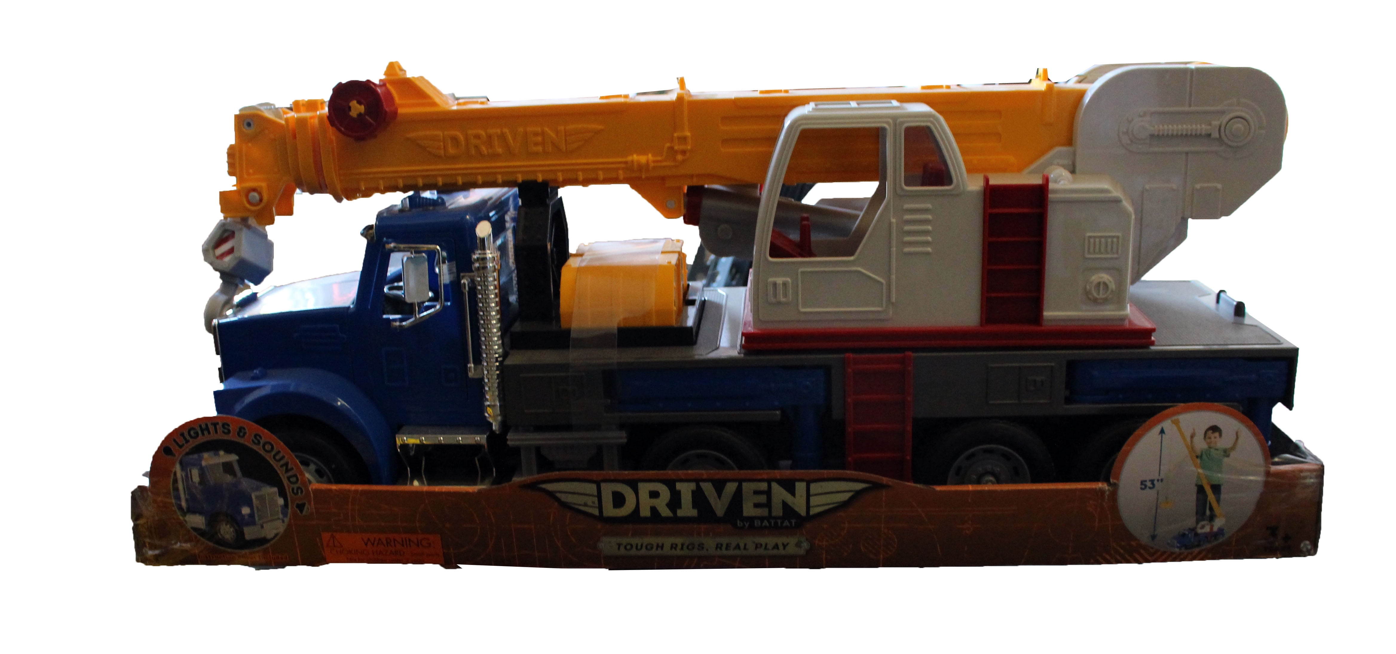 DRIVEN by Battat DRIVEN Large Toy Truck with Movable Parts Jumbo