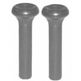 thumbnail image 1 of DRIVER AND PASSENGER SIDE PAIR OF BLACK DOOR LOCK KNOBS WITH RIBS;    PAINT TO MATCH OTHER COLORS, 1 of 1